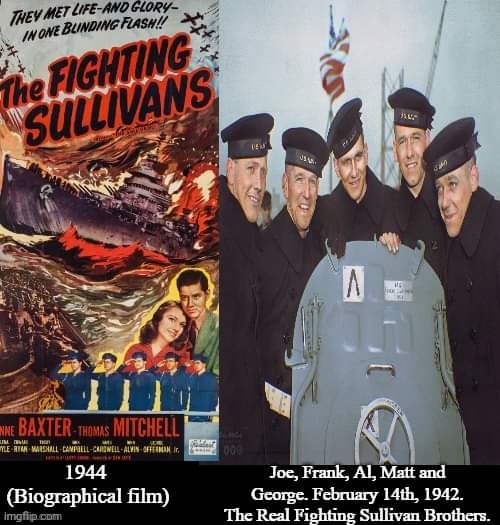 The Fighting Sullivan Brothers | image tagged in the fighting sullivan brothers,irish,american,memes,google,patriots | made w/ Imgflip meme maker