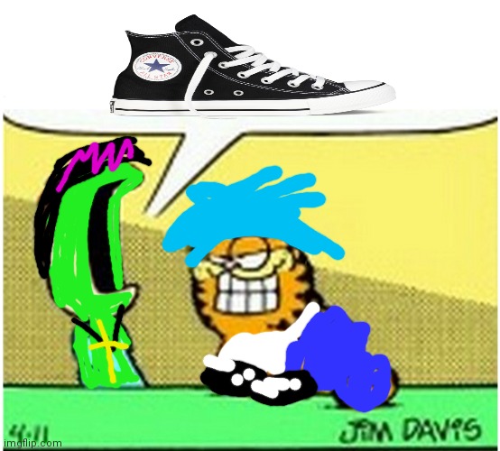 Doyathing be like | image tagged in jon arbuckle yelling at garfield the cat | made w/ Imgflip meme maker