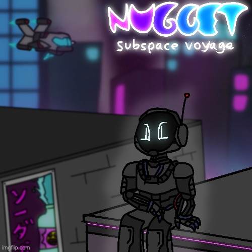 Here is an album cover for a few music tracks I am making, I will soon figure out how to get them on either Soundcloud or Spotif | made w/ Imgflip meme maker