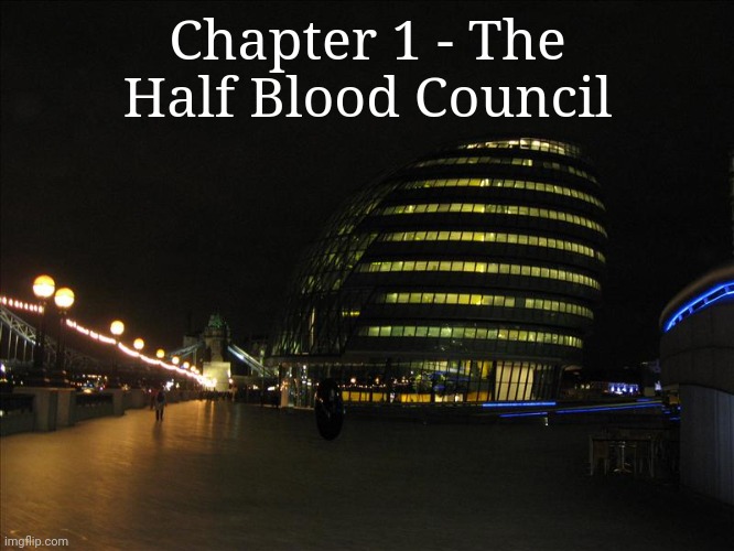 Chapter 1 - Medium sized story | Chapter 1 - The Half Blood Council | made w/ Imgflip meme maker