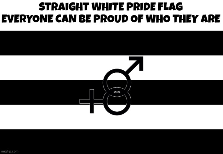 Pride month | STRAIGHT WHITE PRIDE FLAG
EVERYONE CAN BE PROUD OF WHO THEY ARE | image tagged in straight,white people,pride month,flag,pride,parents | made w/ Imgflip meme maker