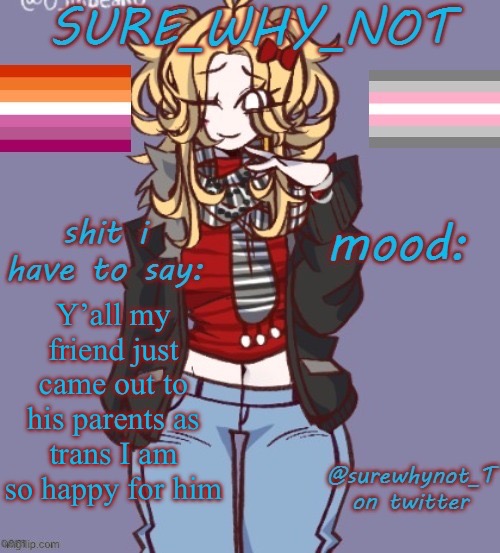 They’re parents are… not supportive… but at least he didn’t get kicked out | made w/ Imgflip meme maker