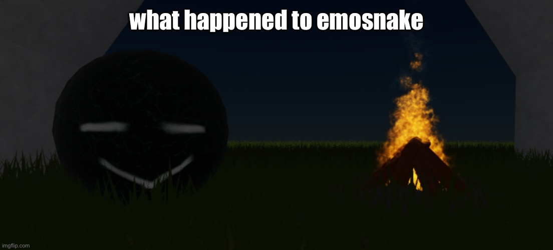 has his name changed or something | what happened to emosnake | made w/ Imgflip meme maker