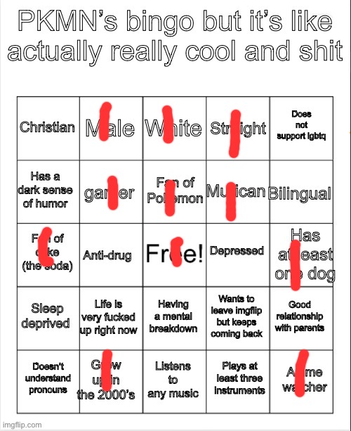 PKMN’s bingo | image tagged in pkmn s bingo | made w/ Imgflip meme maker