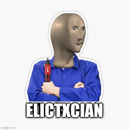 Elictxcian | ELICTXCIAN | image tagged in mekanik | made w/ Imgflip meme maker