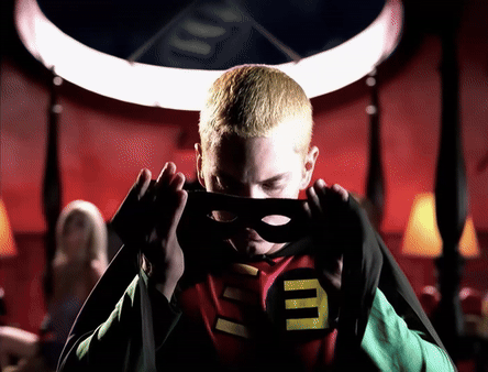 Eminem Mask Batman Blank Meme Template