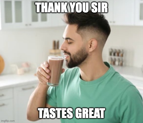 THANK YOU SIR TASTES GREAT | made w/ Imgflip meme maker