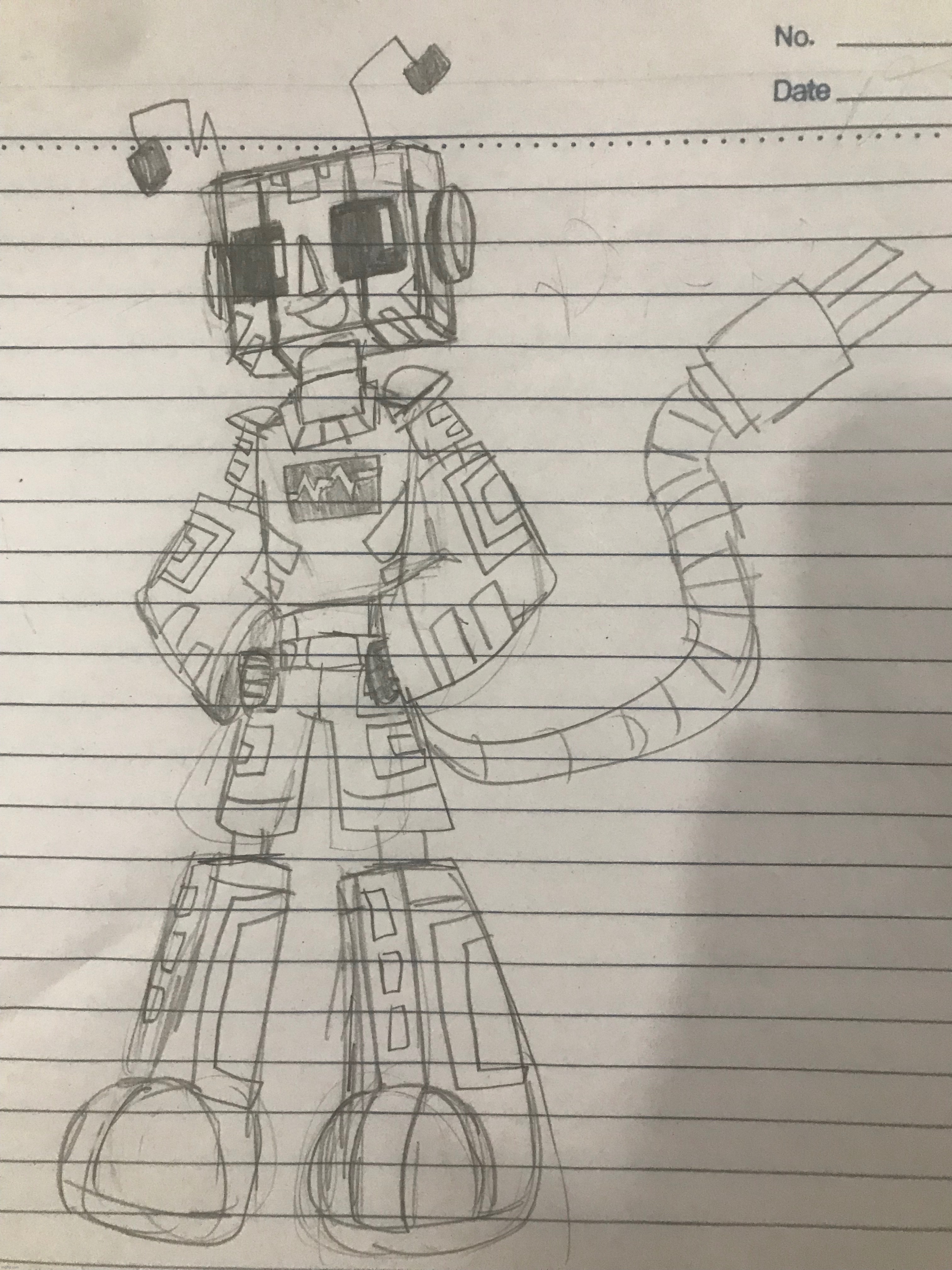 Zerobot artwork | made w/ Imgflip meme maker