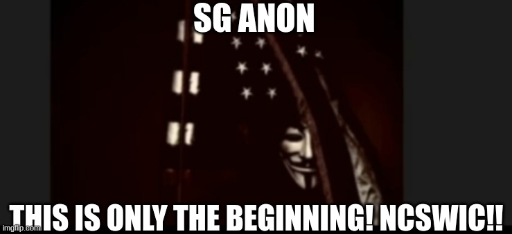 SG Anon: This is Only The Beginning! NCSWIC!! (Video) 