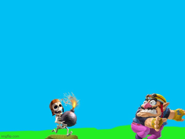 Wario dies from the bomber from clash of clans.mp3 | made w/ Imgflip meme maker