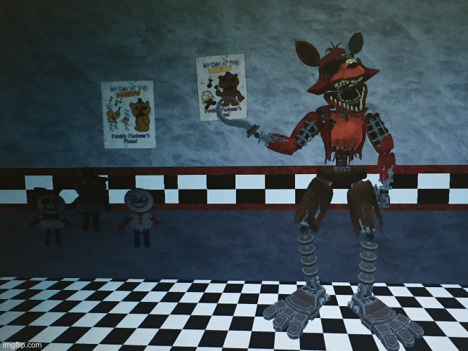 Foxy found posters!(and paper pals, we don’t talk about the paper pals) | made w/ Imgflip meme maker