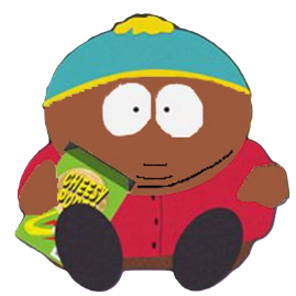 Black Eric Cartman PNG Blank Meme Template