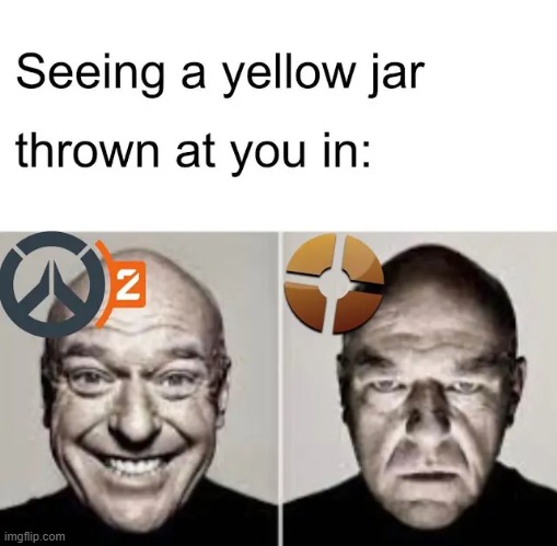 oh shoot.... | image tagged in tf2,overwatch | made w/ Imgflip meme maker