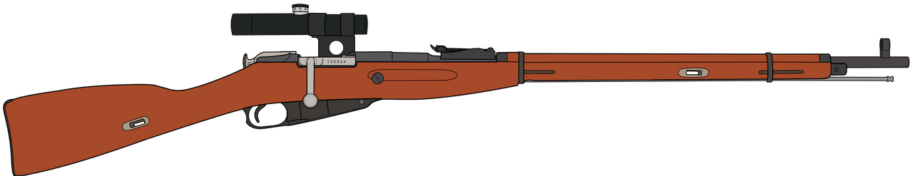 Mosin-Nagant M1981/30 PU Sniper Blank Meme Template