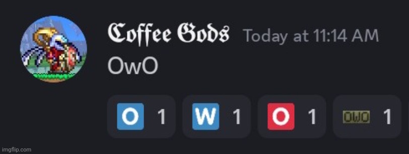 OwO | image tagged in furry,owo,discord,screenshot | made w/ Imgflip meme maker