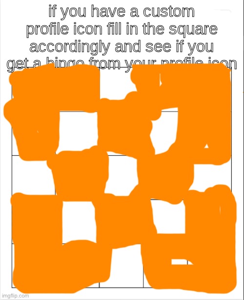 profile icon bingo | image tagged in profile icon bingo | made w/ Imgflip meme maker