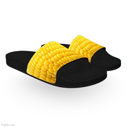 High Quality Corn shoes Blank Meme Template