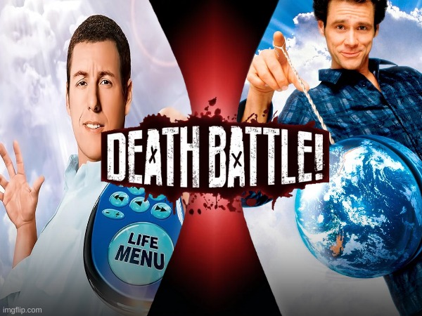 Battle Between Two Gods, Who Wins? | image tagged in who would win,death battle,click,bruce almighty | made w/ Imgflip meme maker