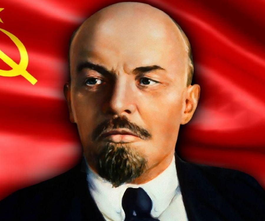Leader Vladimir Lenin Blank Meme Template
