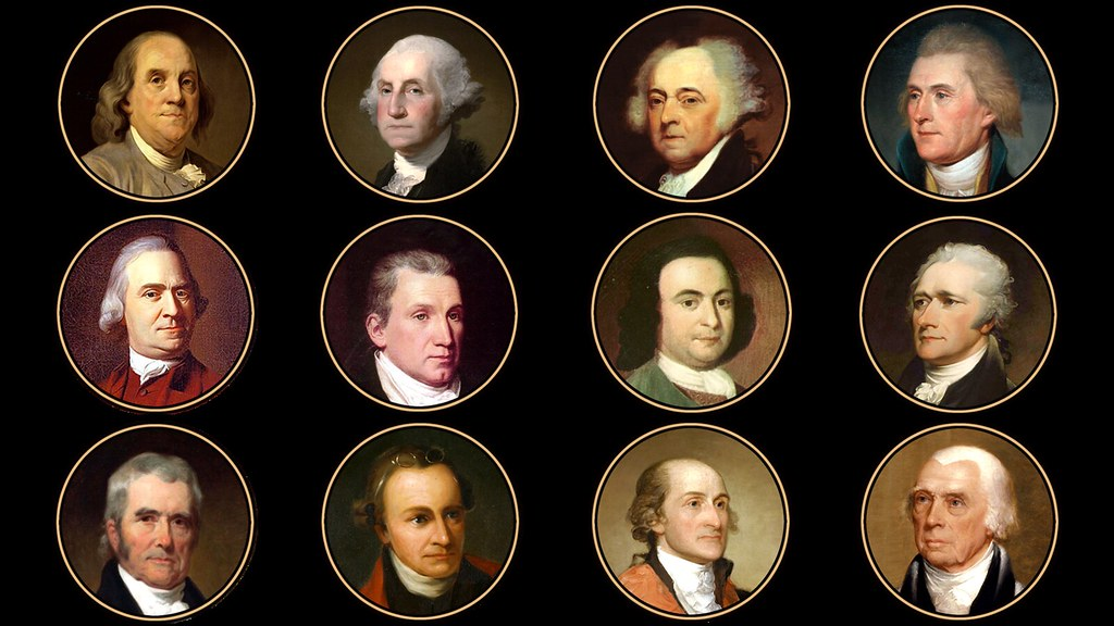 America's Founding Fathers Blank Meme Template