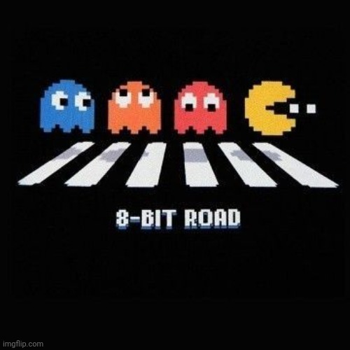 Pacman Beatles | image tagged in pacman beatles | made w/ Imgflip meme maker