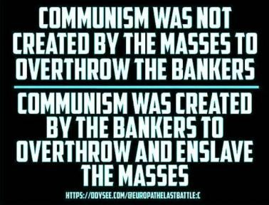 communism created by bankers meme Blank Meme Template