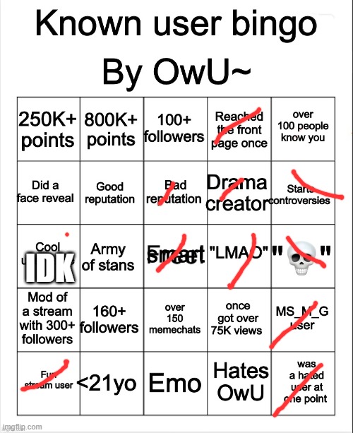 who wants to fight in the comments | IDK | image tagged in stupid bingo by owu re-uploaded by ayden | made w/ Imgflip meme maker