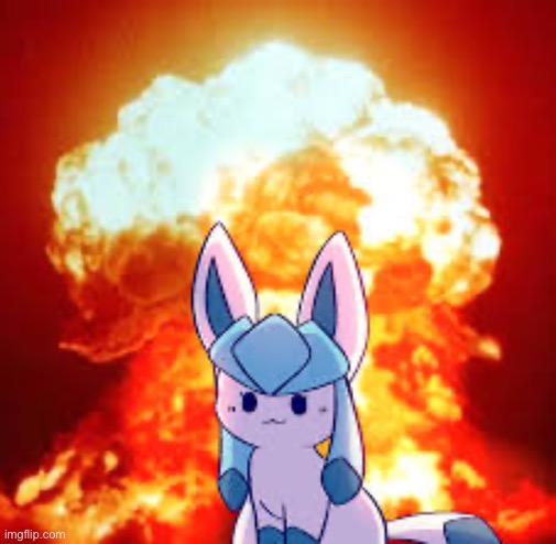 image tagged in pokemon,glaceon | made w/ Imgflip meme maker