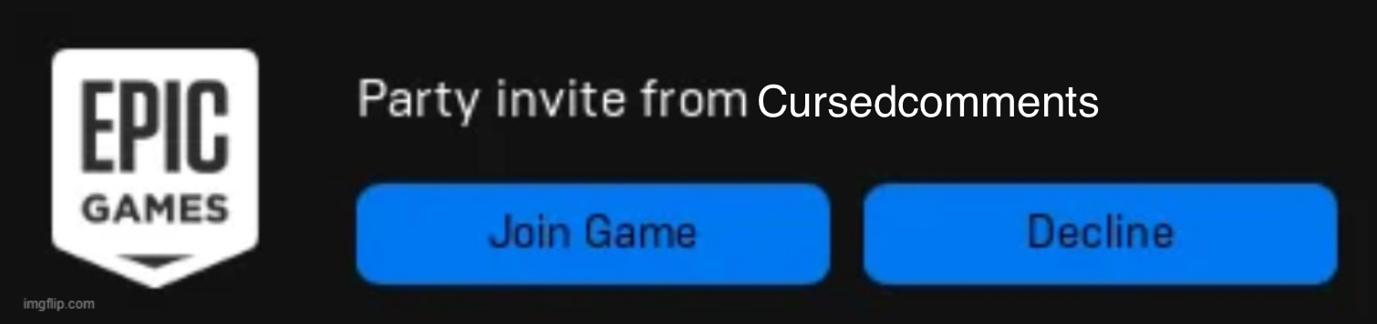 Cursedcomments Blank Meme Template