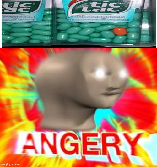 NOOOOOOOOO!!!!!!!!! | image tagged in surreal angery,thin mints | made w/ Imgflip meme maker