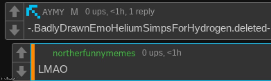 someone with this username shows up in your comment section: | made w/ Imgflip meme maker