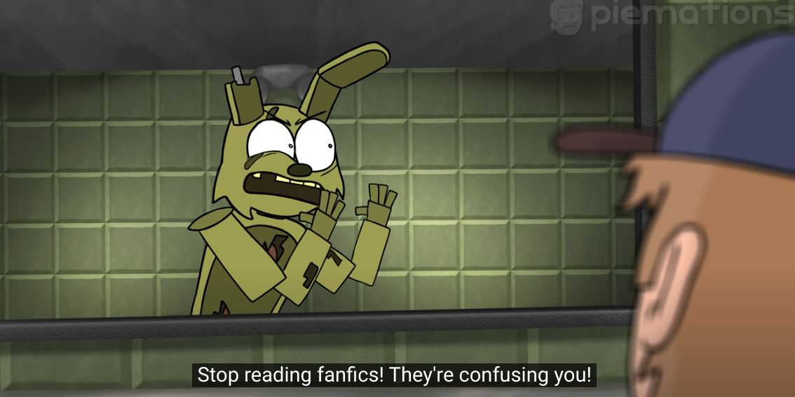 stop reading fan-fics Blank Meme Template