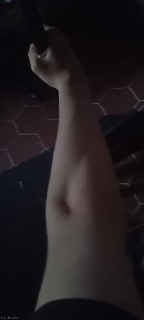 Idk, have an arm.lol | made w/ Imgflip meme maker