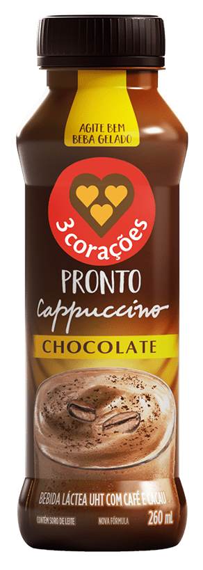 3 corações cappuccino chocolate Blank Meme Template