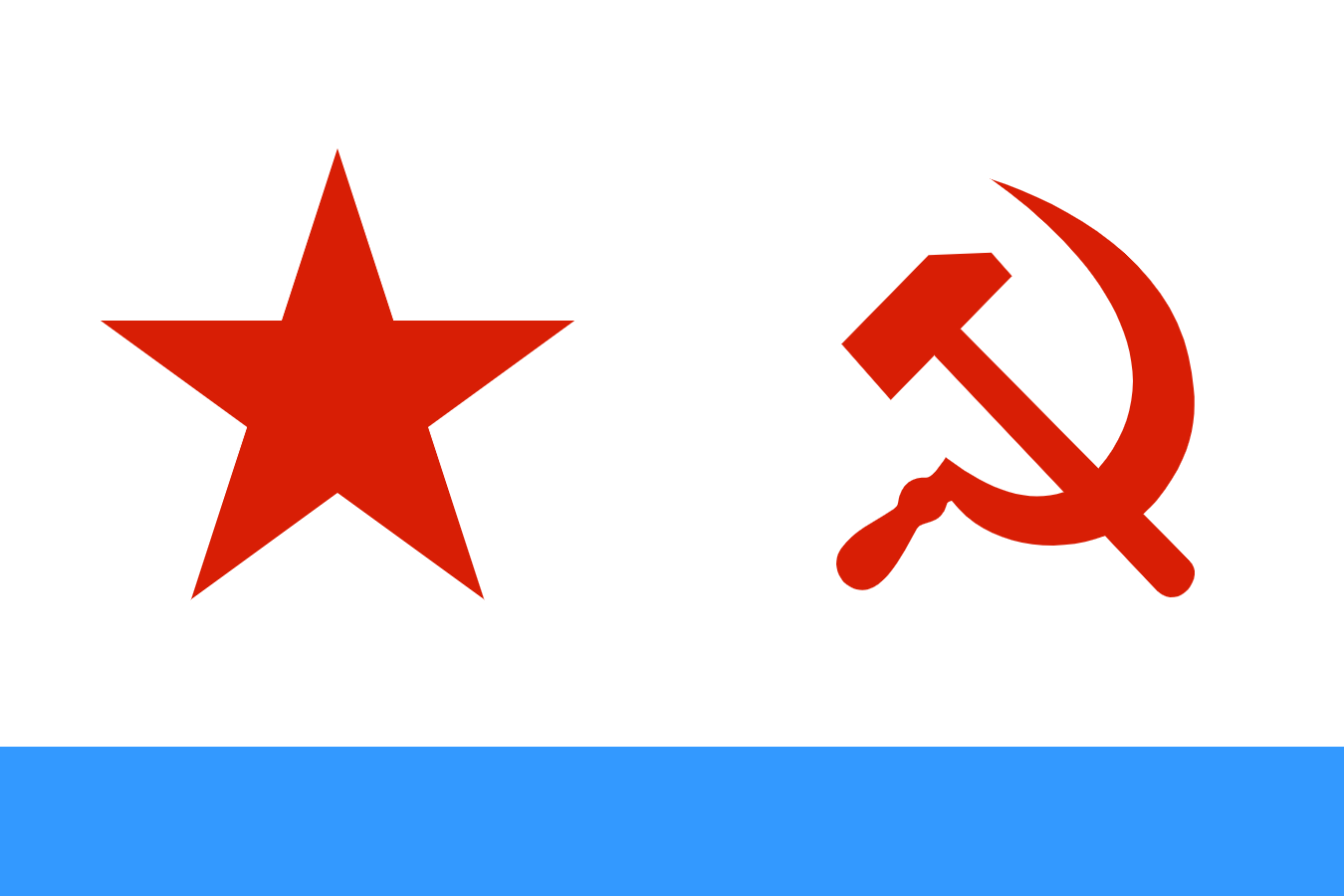 High Quality Soviet Navy flag Blank Meme Template