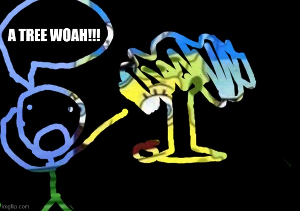 Mocking Spongebob Meme | A TREE WOAH!!! | image tagged in memes,mocking spongebob,nothing to see here | made w/ Imgflip meme maker