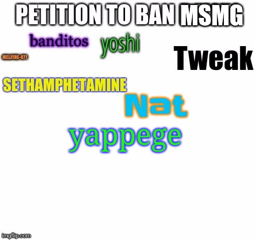 MSMG; yappege | made w/ Imgflip meme maker