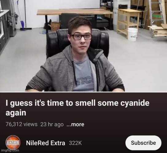 cyanide | image tagged in cyanide | made w/ Imgflip meme maker