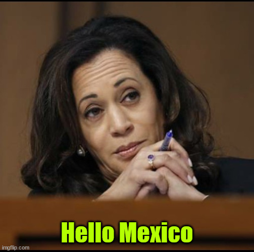 Kamala Harris  | Hello Mexico | image tagged in kamala harris | made w/ Imgflip meme maker