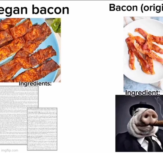 thehugebacon | made w/ Imgflip meme maker