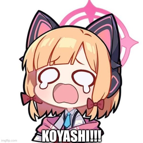 koyashi | KOYASHI!!! | image tagged in koyashi,anime,memes | made w/ Imgflip meme maker
