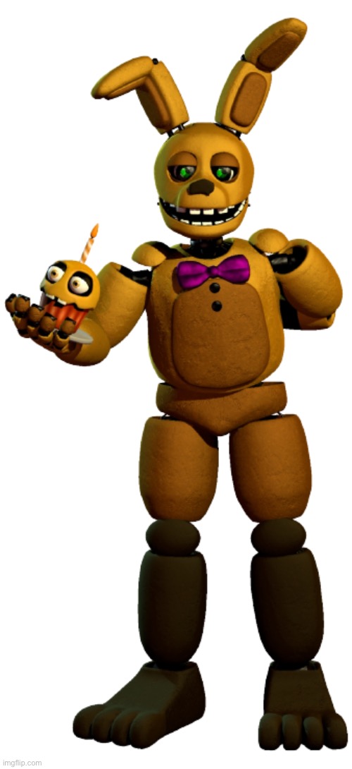 Springbonnie | image tagged in springbonnie | made w/ Imgflip meme maker