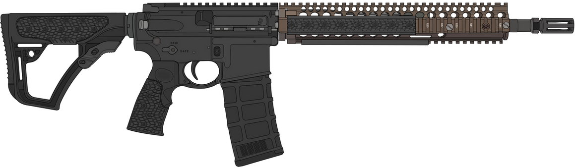 Daniel Defense M4A1 Blank Meme Template