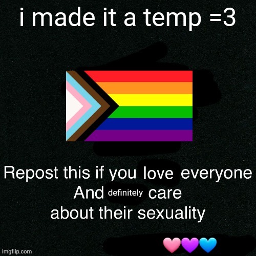<3 | i made it a temp =3 | image tagged in 3 | made w/ Imgflip meme maker