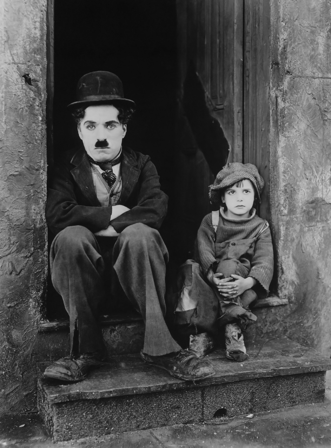 The Kid - Chaplin - Coogan Blank Meme Template