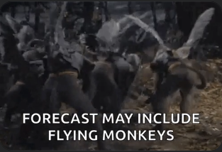 High Quality flying monkeys Blank Meme Template