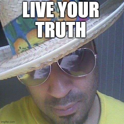 Live your truth | LIVE YOUR
TRUTH | image tagged in live | made w/ Imgflip meme maker