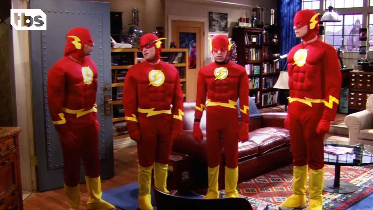 High Quality Big Bang Theory Flash Blank Meme Template