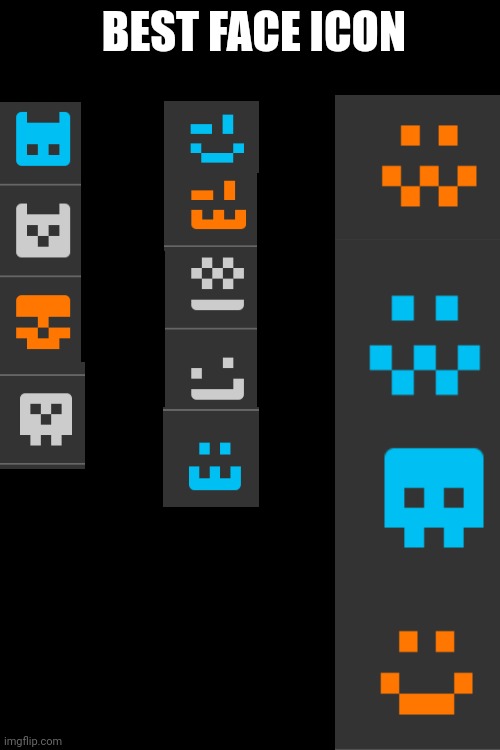 Draw to vote | BEST FACE ICON | made w/ Imgflip meme maker