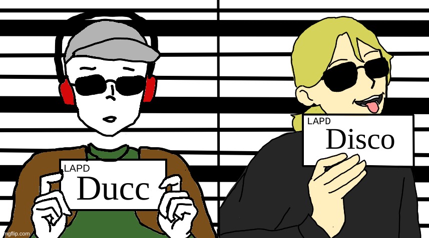Ducc's mugshot | made w/ Imgflip meme maker
